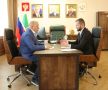 Дорогие друзья!. Сегодня состоялась рабочая встреча Руководителя Администрации Главы и Правительства ЧР Галаса Таймасханова с министром образования и науки ЧР Хож-Бауди Даавым