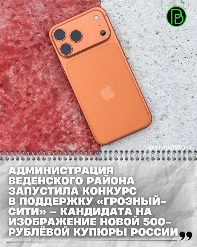 Об этом в своем Телеграм-канале сообщил глава администрации Веденского муниципального района Турпал-Али Абдулазизов