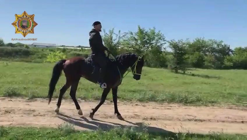 Архивное видео       легендарного командира,       уважаемого Апти Ароновича