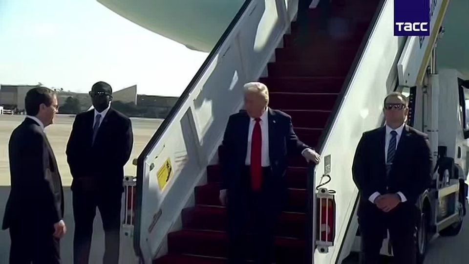 Трамп прибыл в Израиль. Он выступит в парламенте