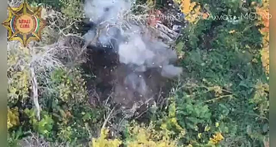 Бойцы спецназа «АХМАТ» уничтожили укрепрайоны противника в Сумской области