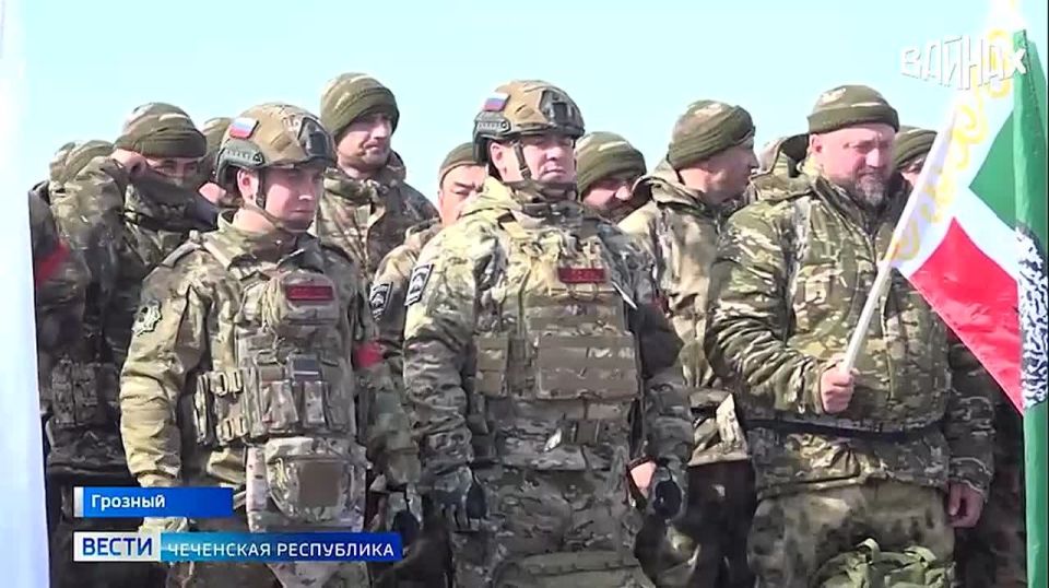 Из Международного аэропорта Грозный (Северный) имени Героя России Ахмата-Хаджи Кадырова в зону проведения СВО вылетела новая группа добровольцев