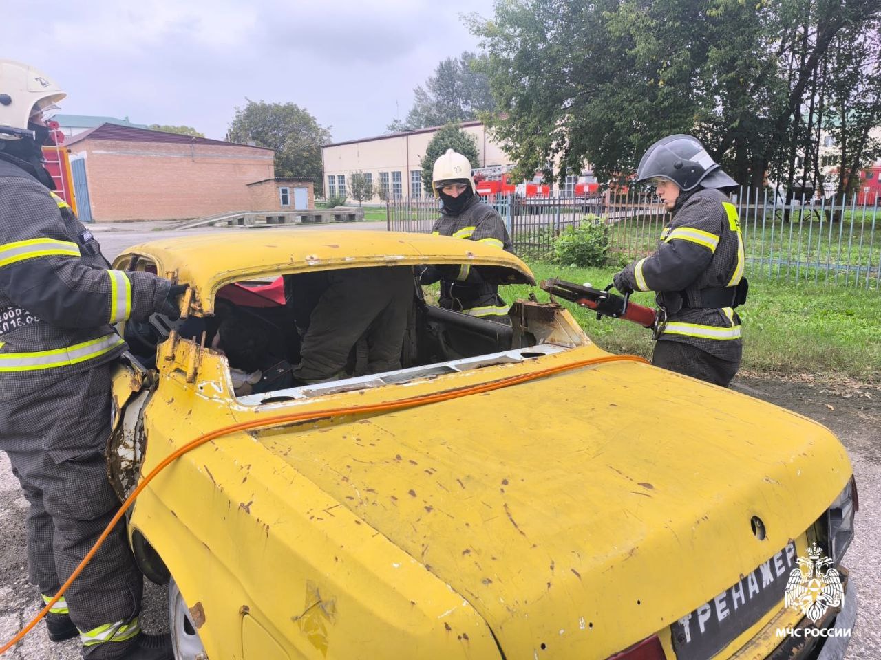 Тренировка по ликвидации последствий ДТП Тренировка по ликвидации последствий ДТП