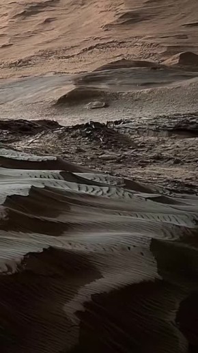Марсианский пейзаж на снимках американского марсохода «Curiosity»