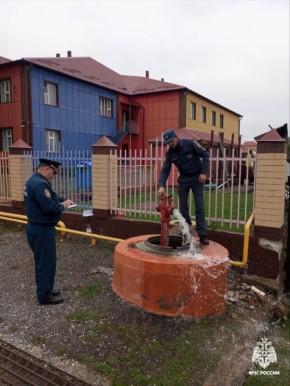 В Чечне проверяют источники наружного противопожарного водоснабжения