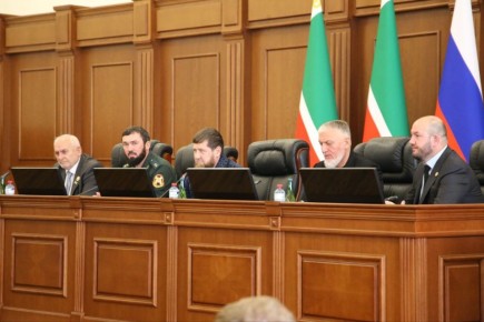 В Грозном прошло расширенное заседание регионального политического совета Чеченского регионального отделения партии «Единая Россия»