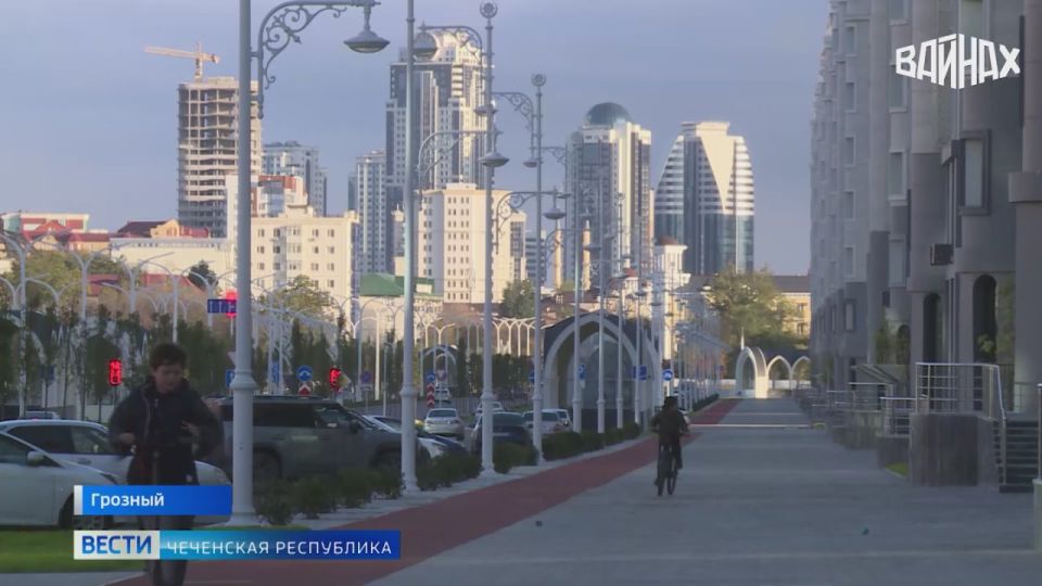 В столице Чеченской Республики продолжаются активные работы по возведению второй линии Нового района имени Владимира Путина