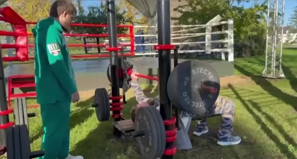 Глава Чечни продемонстрировал хорошую физическую подготовку