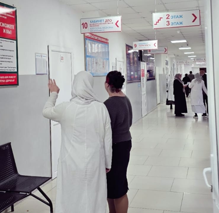 Визит РЦК в Курчалоевскую ЦРБ