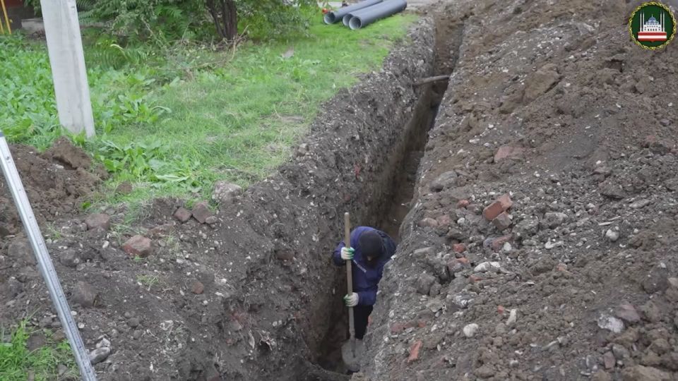 С НАЧАЛА ГОДА В ГРОЗНОМ ОБНОВЛЕНО ОКОЛО 17 КМ ЛИВНЕВОЙ КАНАЛИЗАЦИИ