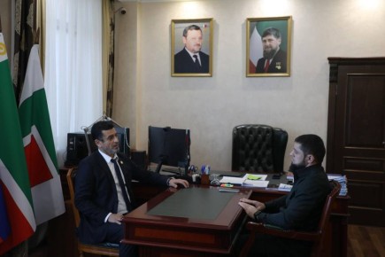 Ахмед Дудаев: Встретился с Представителем Главы Чеченской Республики в Ярославской области, дорогим БРАТОМ Адамом Айдаевым