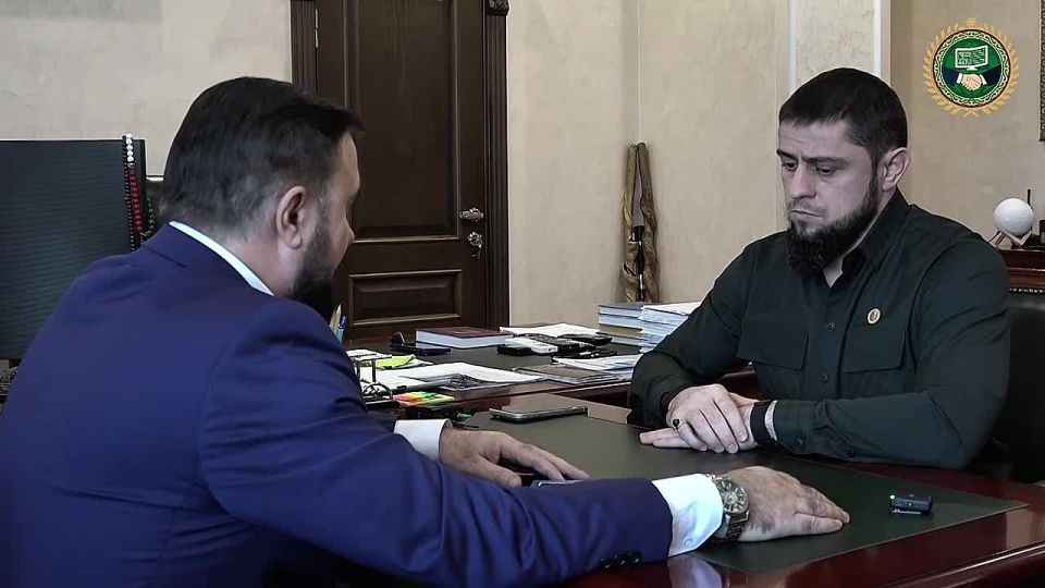 Ахмед Дудаев: Встретился с Уполномоченным по правам человека в Чеченской Республике, моим дорогим БРАТОМ Мансуром Солтаевым