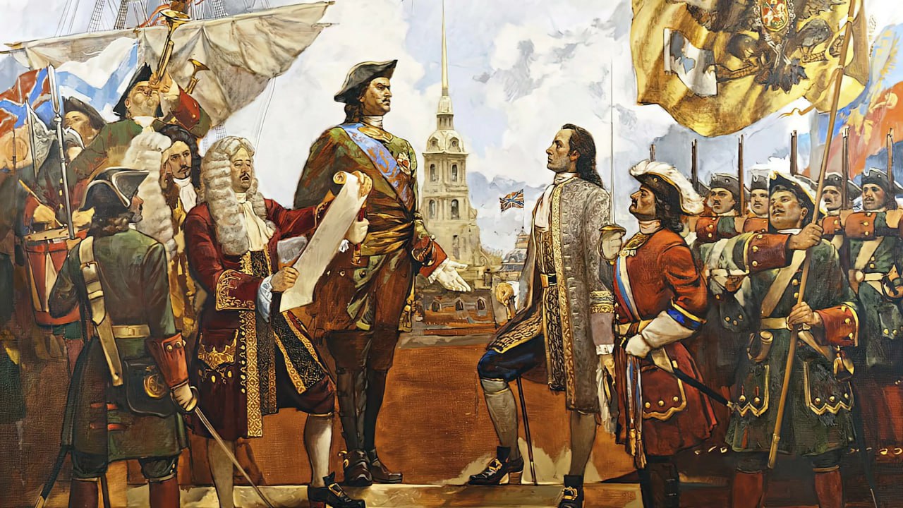 304 года назад царь Петр I принял титул императора