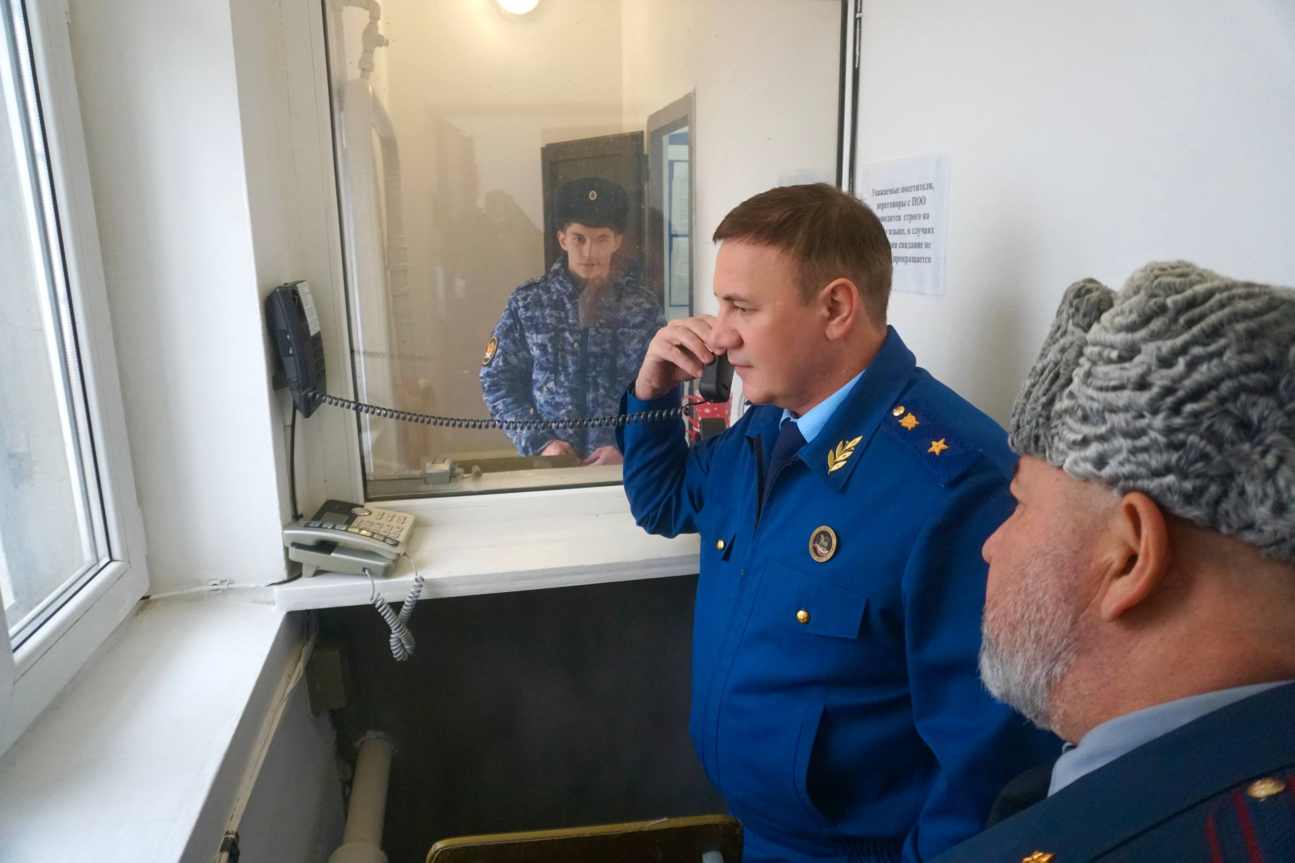 Проверка в следственном изоляторе Проверка в следственном изоляторе