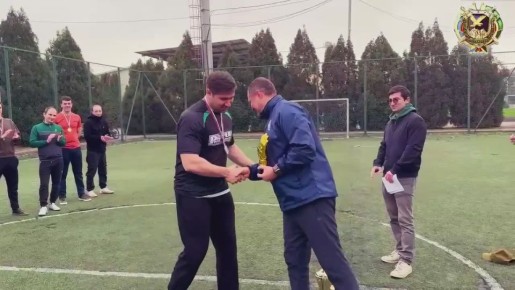 Турнир по мини-футболу. По поручению прокурора республики Арсана Адаева в рамках государственно-патриотического воспитания проведен турнир по мини-футболу среди команд, сформированных из числа работников аппарата прокуратуры...