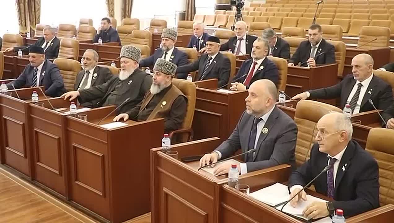 Шаид Жамалдаев провел 109-е заседание Парламента Чеченской Республики