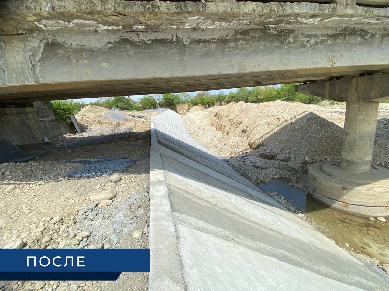 Завершили досрочно: строительство дамб на реке Шалажа в Чеченской Республике защитит от наводнений 600 человек Завершили досрочно: строительство дамб на реке Шалажа в Чеченской Республике защитит от наводнений 600 человек