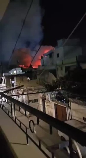 Израиль нанёс удар по лагерю палестинских беженцев в Ливане