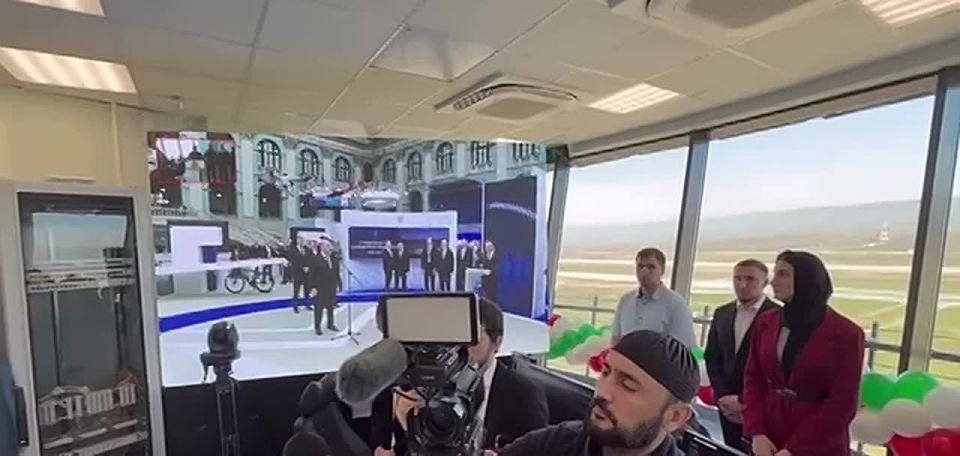 В столице Чеченской Республики ввели в эксплуатацию новый командно-диспетчерский пункт Международного аэропорта Грозный (Северный) имени Ахмата-Хаджи Кадырова