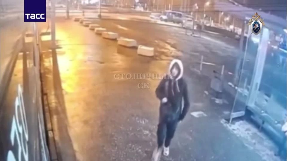 Кадры нападения подростка на охранника в столичном ТЦ