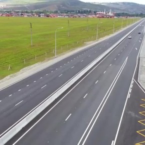 Южный подъезд к Грозному стал удобнее для проезда