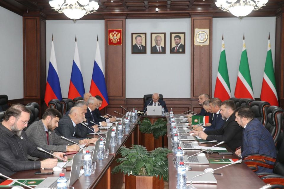 Шаид Жамалдаев провел 95-е заседание Совета