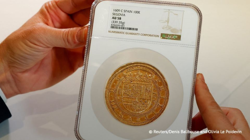 Золотая монета короля Испании Филиппа III ушла с молотка за рекордные для Европы $3,5 млн