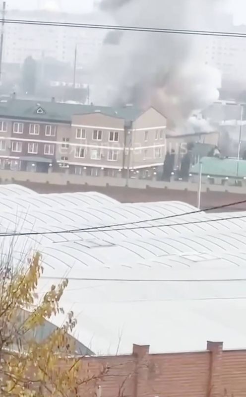 Вражеские каналы сообщают о возможном ударе по казарме Росгвардии в Грозном