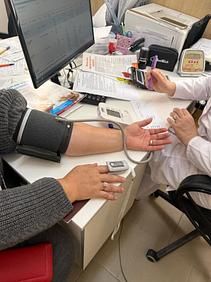 В рамках реализации национального проекта «Продолжительная и активная жизнь» федерального проекта «Здоровье для каждого» в Наурской центральной районной больнице прошло выездное мероприятие