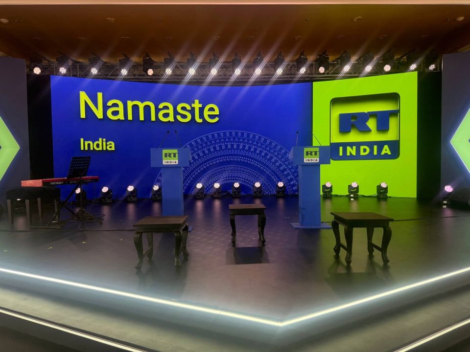 Скоро Владимир Путин даст старт вещанию телеканала RT India