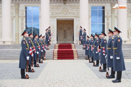 Фоторепортаж | Церемония награждения военнослужащих и сотрудников Северокавказского ордена Жукова округа Росгвардии в Грозном