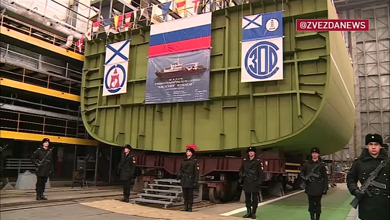 В состав Тихоокеанского флота приняли новейшее малое гидрографическое судно «Василий Бубнов»