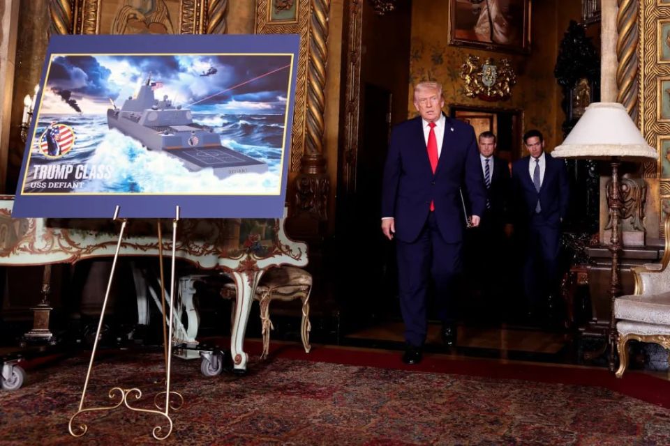 ЛИНКОРЫ КЛАССА ТРАМП.. Кто пропустил ночную речь Трампа о "Золотом флоте", то вот подробный пересказ, что было сказано. Президент США объявил о создании модернизации флота, где было упомянуто несколько пунктов в виде...