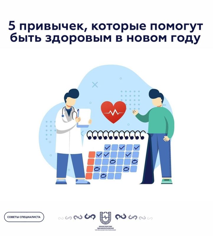 Новый год — отличное время начать заботиться о своём здоровье!