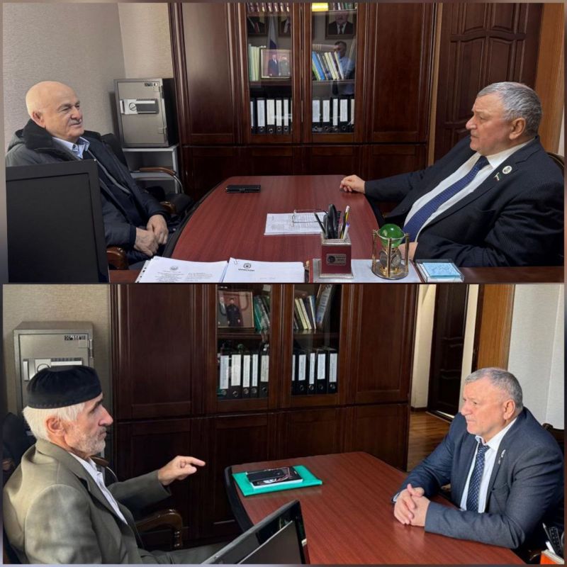 Али Гучигов провел прием граждан