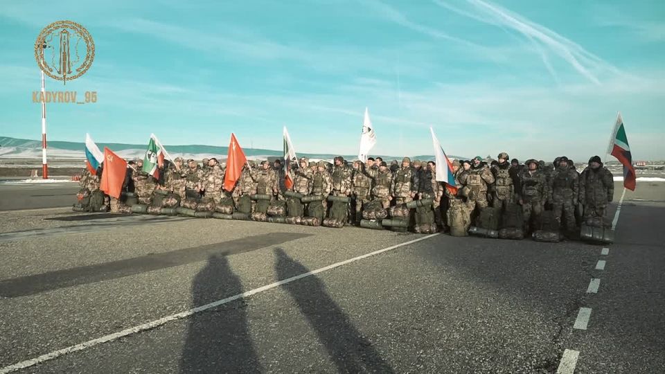 Очередная группа добровольцев отправилась из ЧР в зону проведения СВО