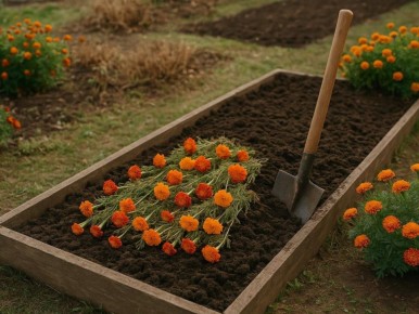 Почему бархатцы – лучший союзник вашего огорода осенью?