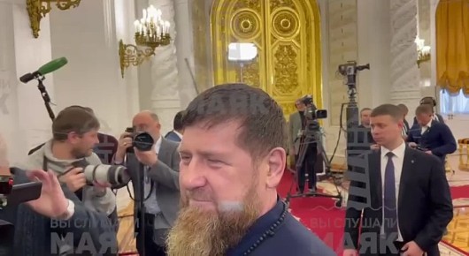 Глава ЧР Рамзан Кадыров приехал в Кремль в составе делегации на переговоры Президента России Владимира Путина и Президента ОАЭ Шейха Мухаммеда бен Заида Аль Нахайяна