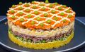 Салат-торт с говядиной: оригинальное блюдо для праздничного стола