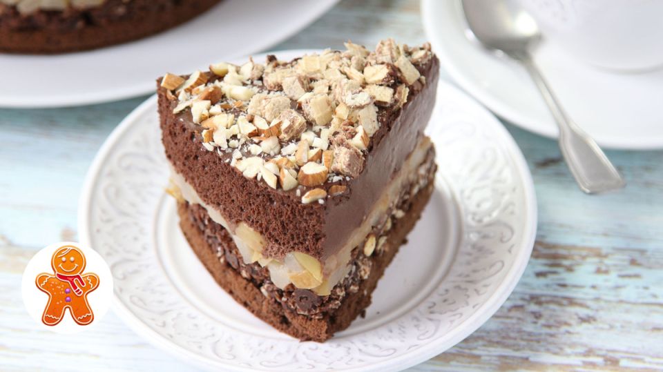 Неповторимый шоколадный торт без сахара и муки